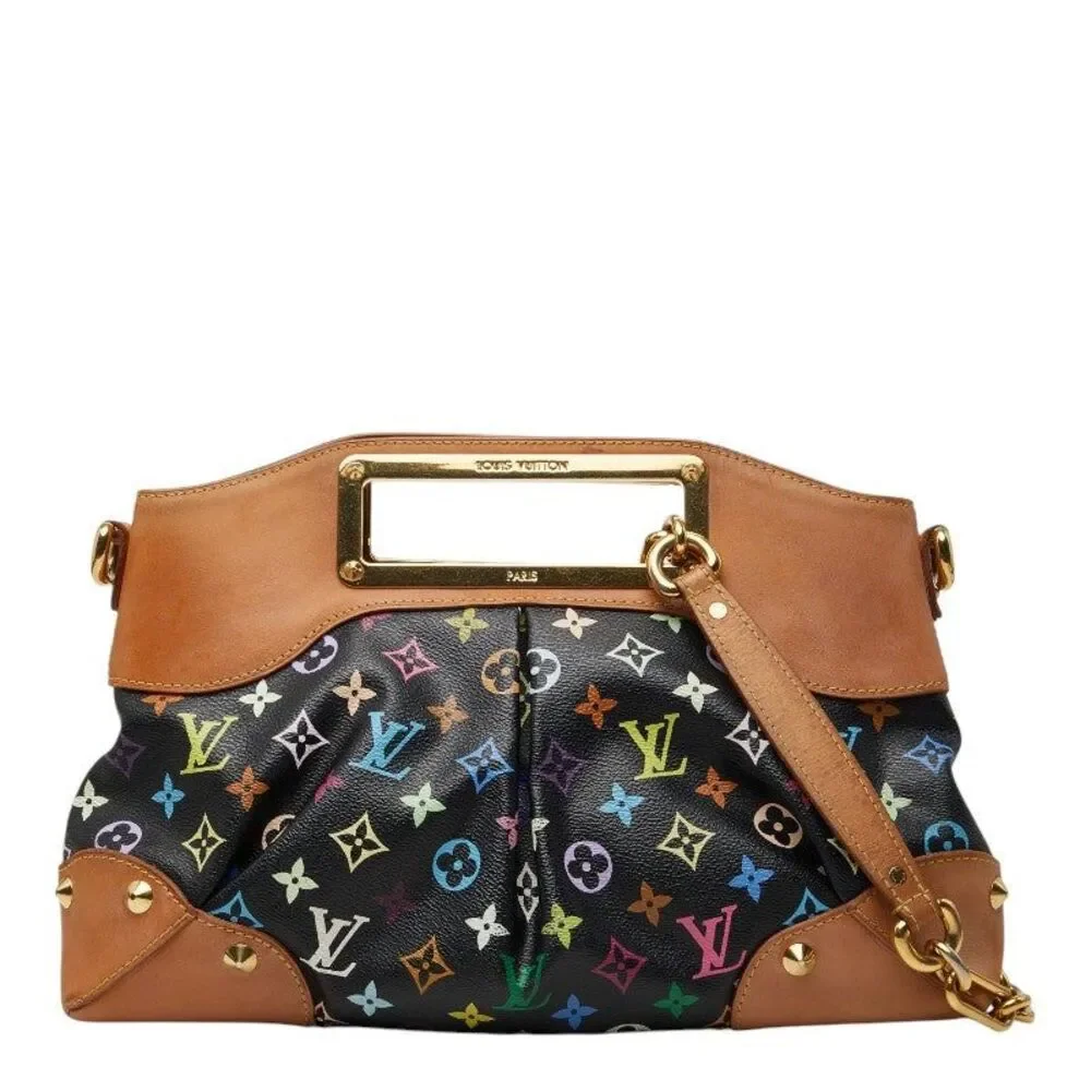 Louis Vuitton Judy MM 2WAY Chain Shoulder Handbag
